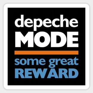 Depeche Mode Some Great Reward Reproduction Sticker